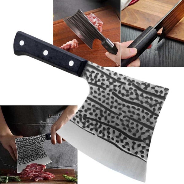 NEW new Meat Cleaver Knife Hand Forged Chef Butcher Knive*Hot SALE Carousel 5