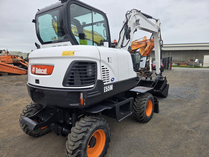 Bobcat E55W wheeled Excavator63996634393730113