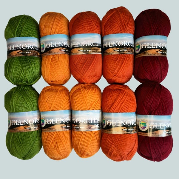 Countrywide Yarns Glenorchy 8ply - 10 pack ***$1 RESERVE*** Carousel 1