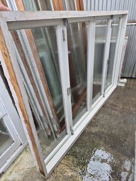 Wooden Bifolding window 1.4 H x 2.125 W #2175 (2 available) Carousel 2