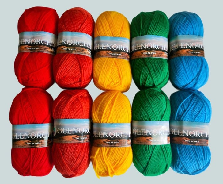 Countrywide Yarns Glenorchy 8ply - 10 pack ***$1 RESERVE*** Carousel 1