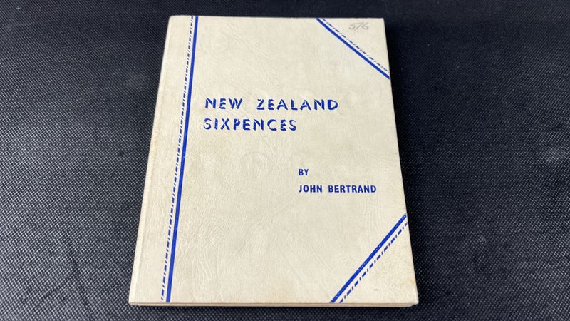 John Bertrand New Zealand Coin Album Full of Sixpence Coins - Lot W680 Carousel 10