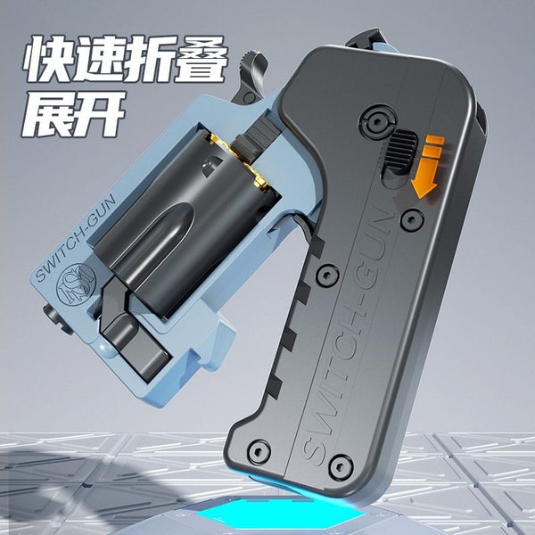 Folding Revolver Toy Dart Launcher Carousel 4