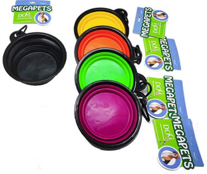 Foldable Pet Bowl Red NEW (B37) Carousel 2