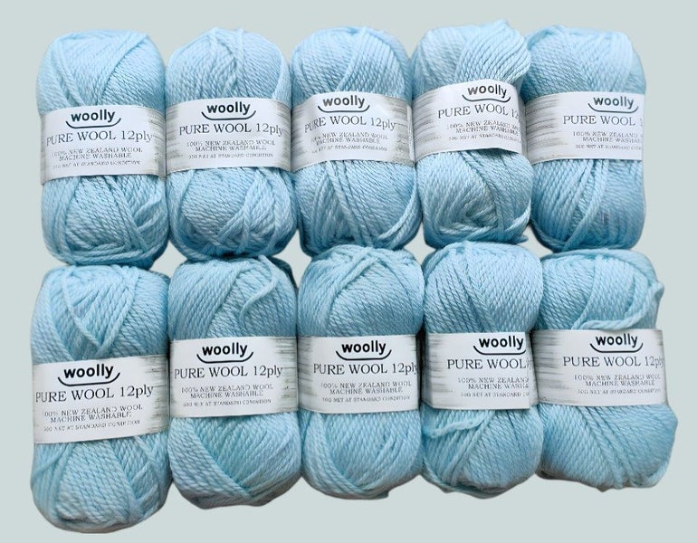 Woolly Pure Wool 12ply 10 Pack ***$1 Reserve*** Carousel 1