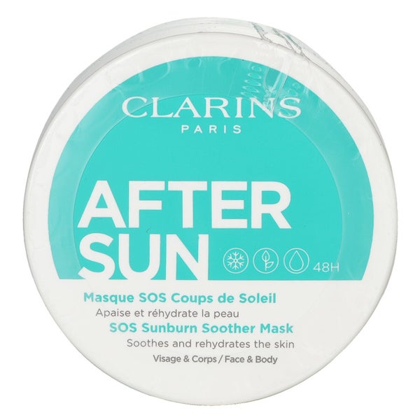 Clarins After Sun SOS Sunburn Soother Mask - For Face & Body 100ml/3.4oz Carousel 1