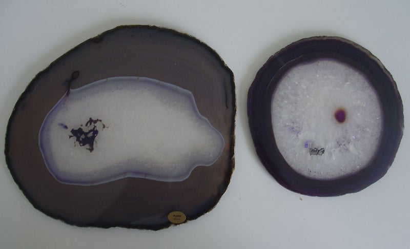 Agate Slices Geological Specimens from Brazil Carousel 1