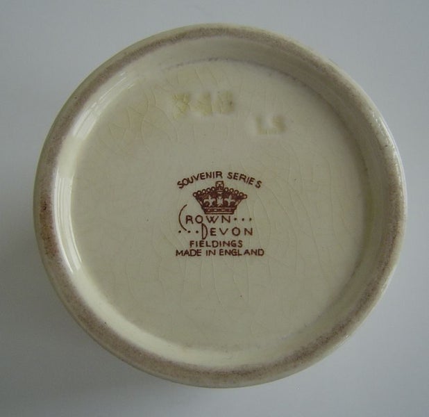Crown Devon Wellington Harbour Lidded Pot Carousel 4