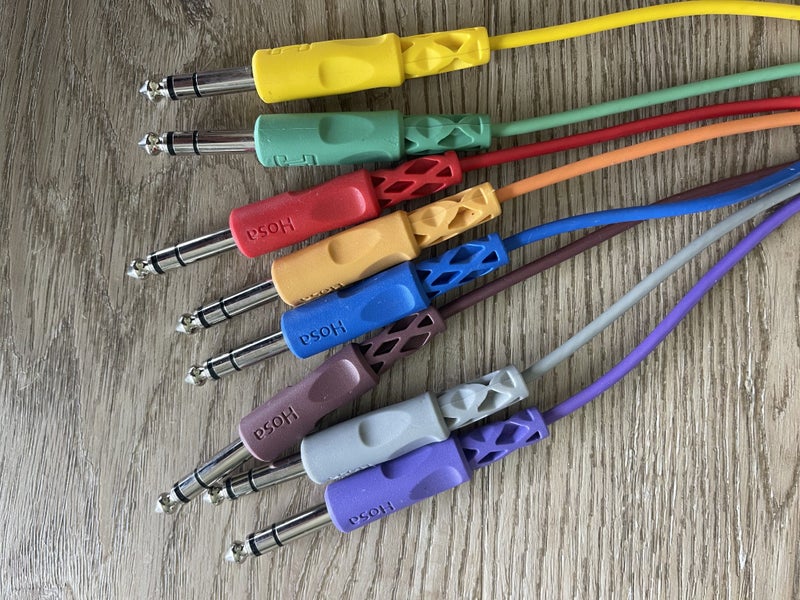 Hosa CSS-801 8-ch 1 m Balanced Snake Cable — Excellent Condition Carousel 2