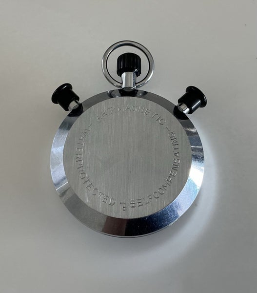 Large Hanhart Lever 7 Jewels Shockproof Stopwatch 1/10 sec.Made in Germany Carousel 2