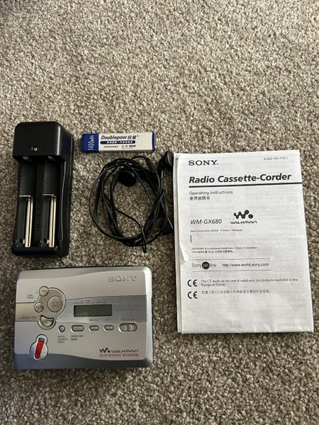 Sony Walkman WM-GX680 cassette player with remote. Carousel 5