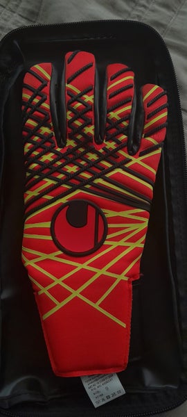 Uhlsport Fire Edition Absolutgrip Half-Negative Fit Goalkeeper Gloves Carousel 7