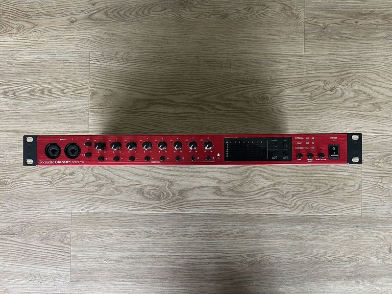 Focusrite Clarett+ OctoPre – 8-Ch ADAT Mic Preamp – Excellent Condition63998238475139111