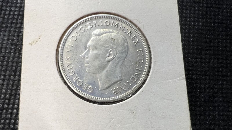 1944-S Australian Florin Silver Coin - Higher Grade Very Fine - Lot F94 Carousel 2