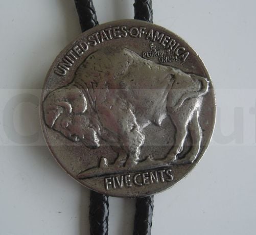 Buffalo Nickle USA Neck Tie Carousel 1