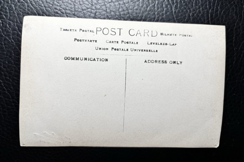 Early rugby team postcard Dunedin Carousel 2