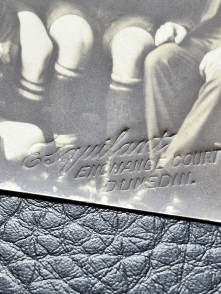 Early rugby team postcard Dunedin Carousel 3