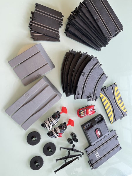 Slot car track set +3 cars Carousel 1