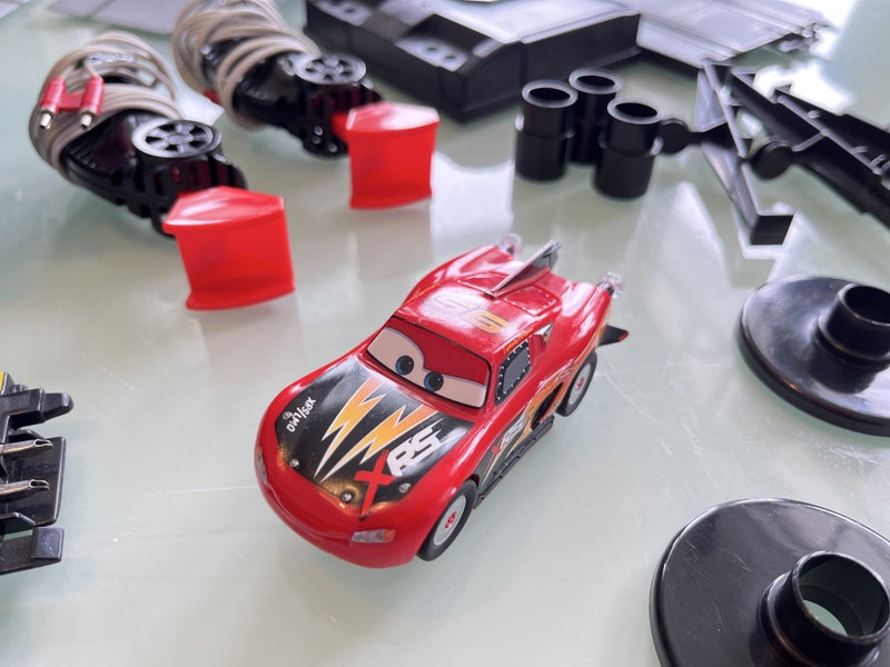 Slot car track set +3 cars Carousel 2