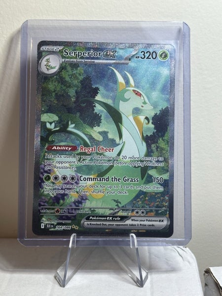 Serperior EX Special Illustration Rare SIR (164/086) Carousel 1