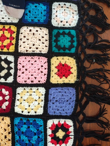 Crochet wool blanket Carousel 4