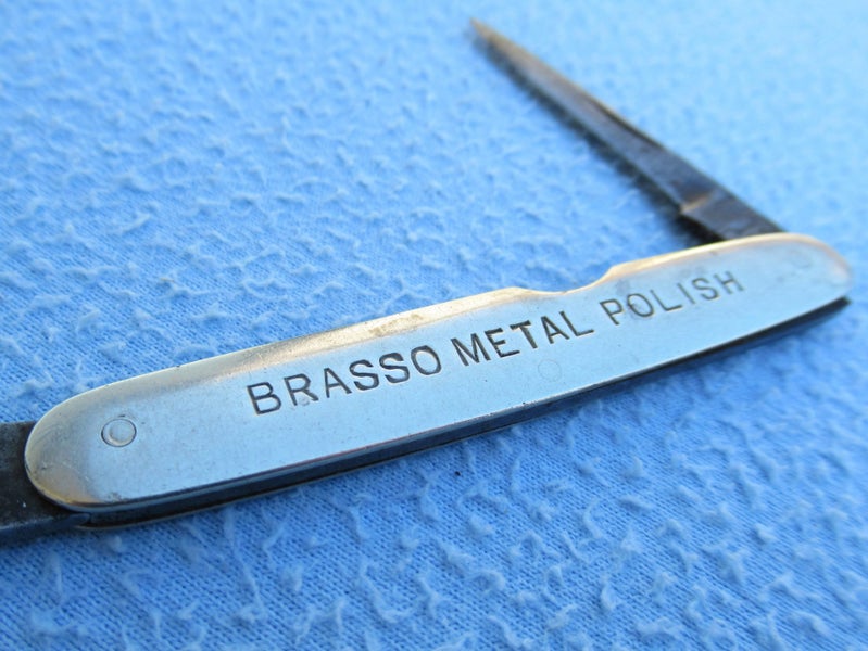 Old Brasso Metal Polish pocket knife …Auction 2 of 4 Carousel 1