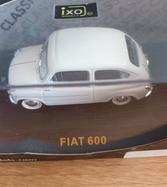 TWO RARE OLDTIMER MODELS, 1:43, MG ZB VARITONE (1956) and FIAT 600 (1950s) Carousel 5