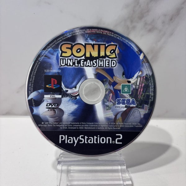 PS2 • Sonic Unleashed • Loose Disc Carousel 1