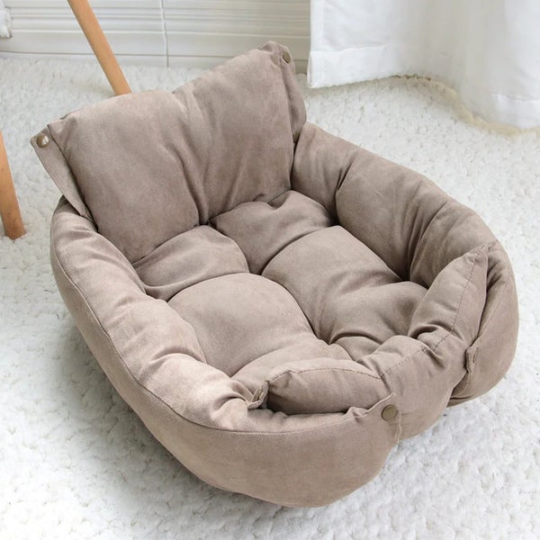 NNEOBA 3-in-1 Multifunction Dog And Cat Bed Soft Cotton Convertible Pet Mat B... Carousel 6