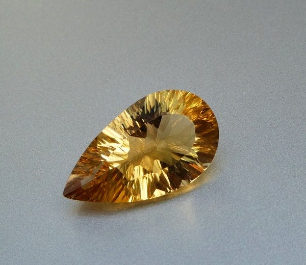 $1RE 12.65CT Buy Now $1250 BEAUTIFUL PEAR 100% NATURAL GOLDEN YELLOW CITRINE Carousel 1