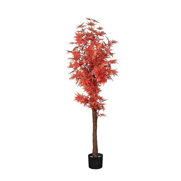 Lambu Artificial Plants Tree Garden Indoor Outdoor Fake Home Decor Maple 180cm Carousel 1