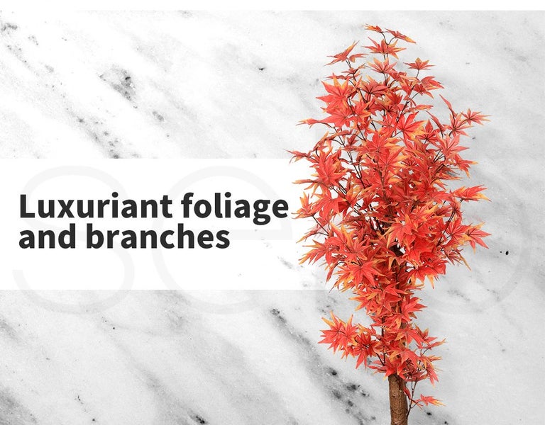 Lambu Artificial Plants Tree Garden Indoor Outdoor Fake Home Decor Maple 180cm Carousel 9