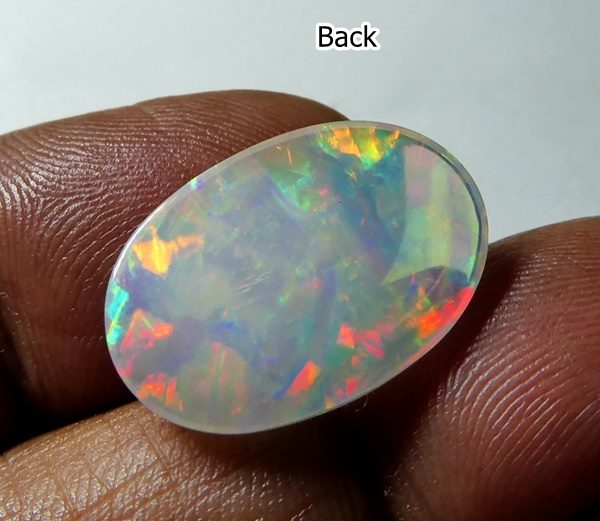 $1RE 6.81CT Buy Now $2850 UNTREATED RAINBOW FLASHING 100% NATURAL CRYSTAL OPAL Carousel 5