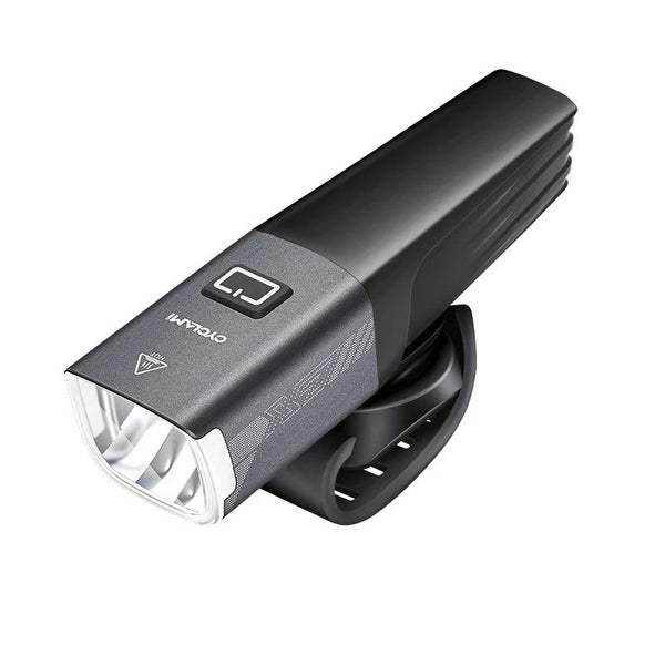 NNEOBA 1000LM Smart Bike Headlight USB Rechargeable Black Carousel 1