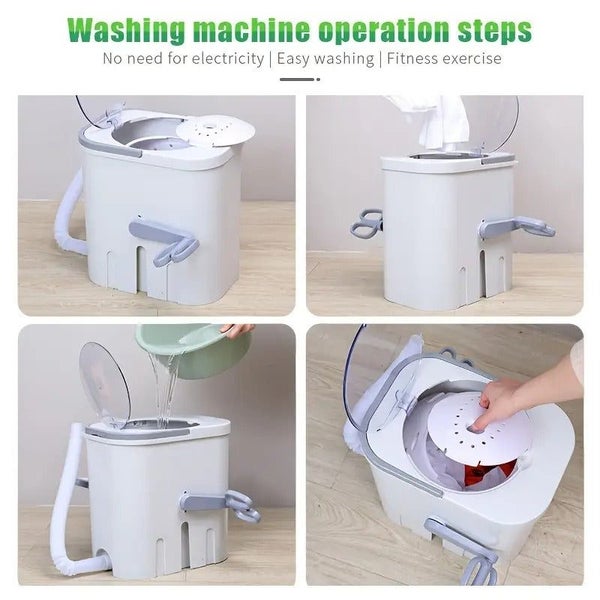 NNETM Manual Portable Washing Machine Carousel 2