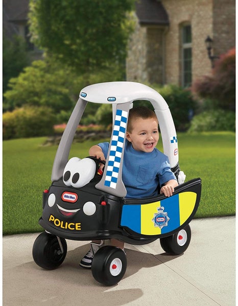 Little Tikes: Cozy Coupe - Police Car (Black) Carousel 2