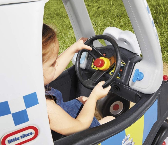 Little Tikes: Cozy Coupe - Police Car (Black) Carousel 5