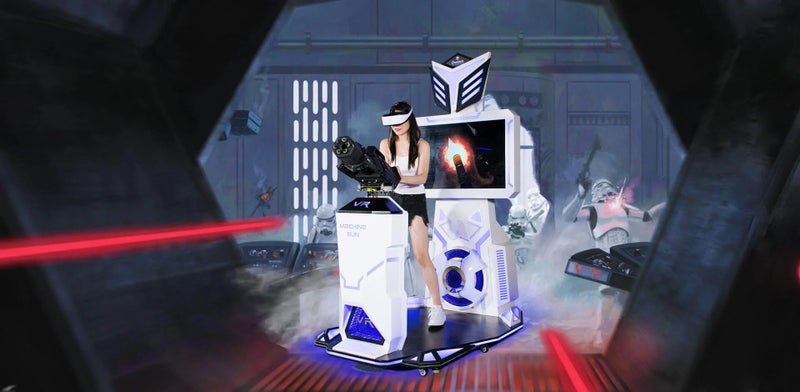 VR Simulator - Machine Gun Carousel 1