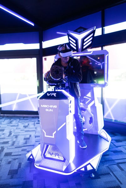VR Simulator - Machine Gun Carousel 4