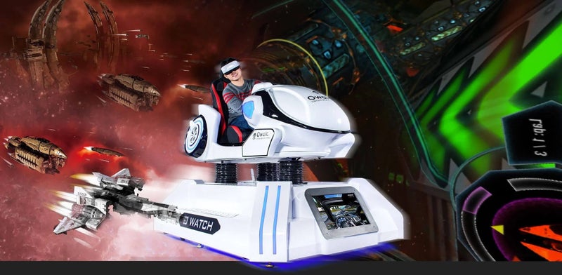 VR Simulator - Racing Car Carousel 2