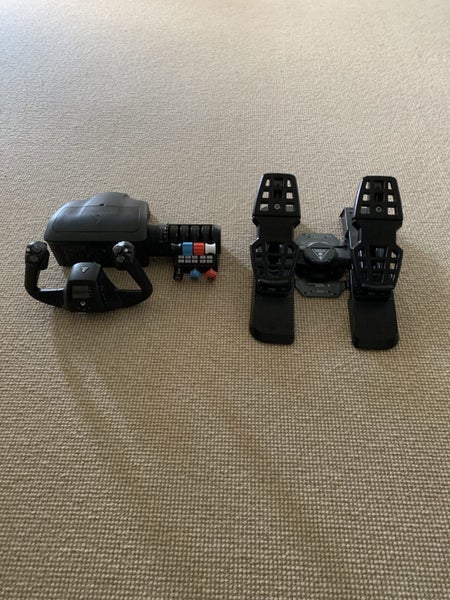 Turtle beach flight yoke rudder pedals included Carousel 1