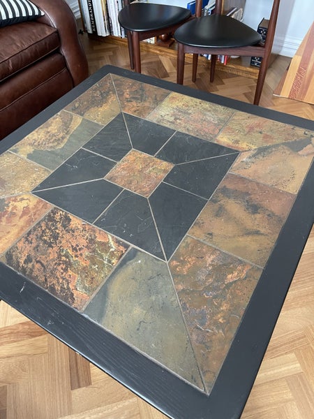 Brutalist Coffee Table MCM Carousel 1