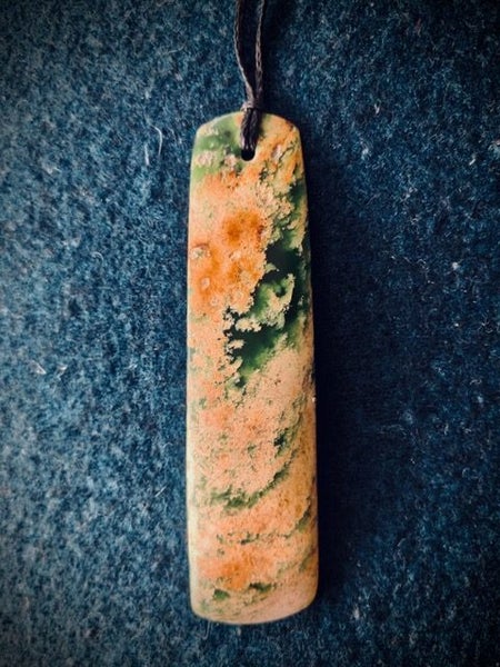 Rare Flower Jade Pendant Carousel 5