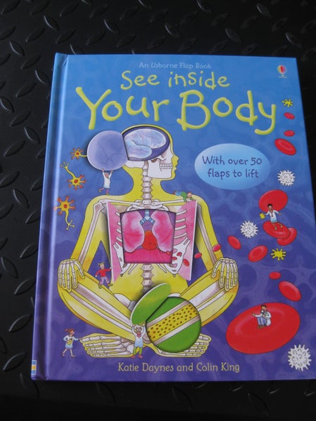 See Inside Your Body with over 50 flaps to lift. An Osbourne Flap Book. Carousel 1