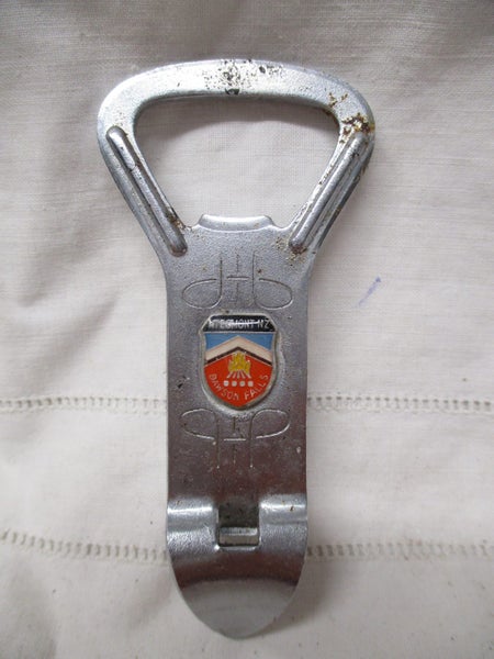 PQ11 593 - Souvenir Bottle Opener - MT Egmont NZ Dawson Falls - Peak Carousel 1
