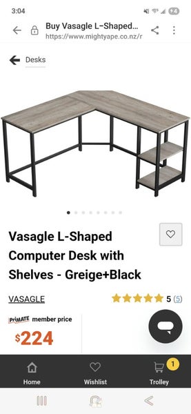 Computer desk Carousel 1