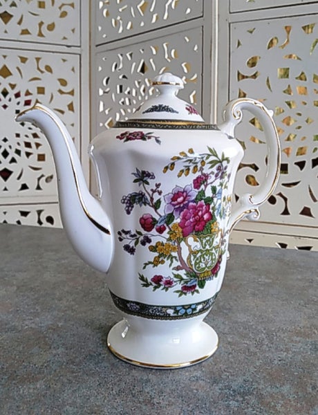 Royal Albert vintage coffee pot Carousel 2