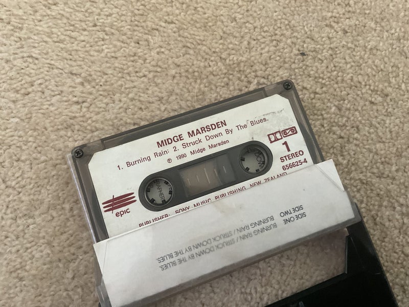 Midge Marsden - Burning Rain (Cassette Single) Carousel 2