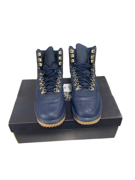 NIKE LUNAR FORCE 1 DUCKBOOT HIGH OBSIDIAN SHOES Carousel 1