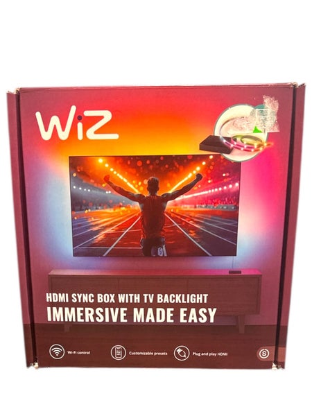 WIZ 75''- 85'' HDMI SYNC BOX WITH TV BACKLIGHT Carousel 1